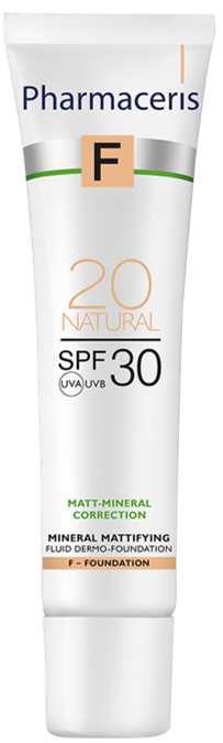 Pharmaceris Matterende Foundation Spf 30 Natural 20 30ml
