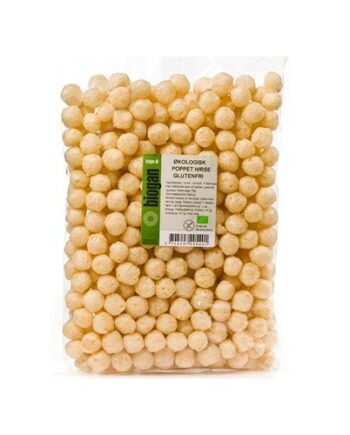 Poppede Hirse økologisk 150 Gram