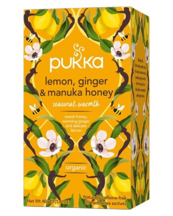 Pukka Lemon  Ginger   Manuka Honey Te 20 Breve