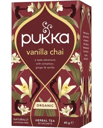 Pukka Vanilla Chai Te økologisk 20 Breve