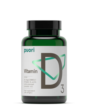 Puori Vitamin D3 62   Mcg  2500ie  120 Kaps