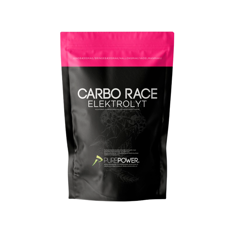 Purepower Carbo Race Elektrolyt Hindbær Kg