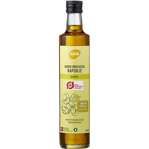 Rapsolie økologisk 500 Ml