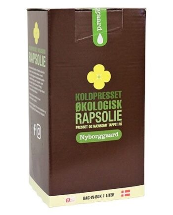 Rapsolie økologisk Nyborggaard   Liter