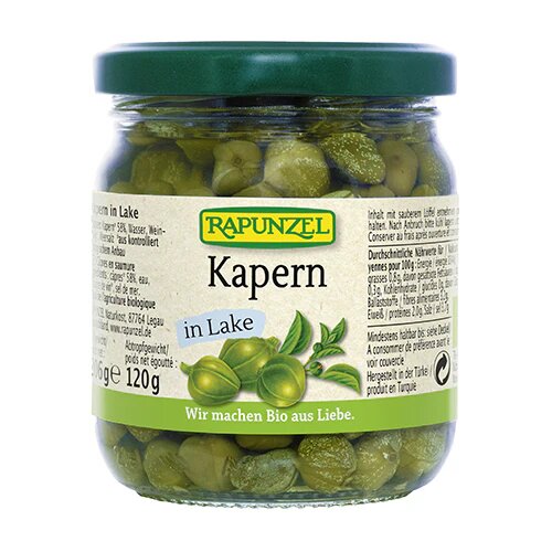 Rapunzel Kapers   Lage øko  206 Gram