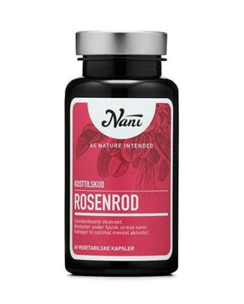 Rosenrod Ekstrakt Nani 60 Kapsler