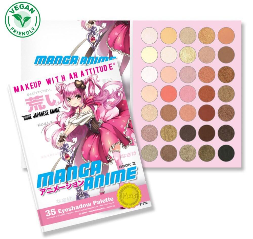 Rude Cosmetics Eyeshadow Palette Quot Manga Anime Quot