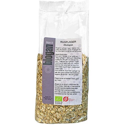 Rugflager øko  500 Gram