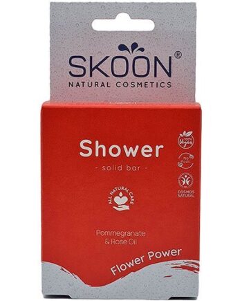 Skoon Solid Shower Bar Flower Power 90