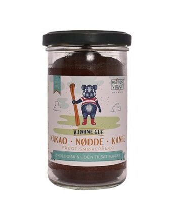 Smørepålæg Bjørneguf Kakao  Kanel   Nødder   270