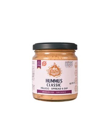 Smørepålæg Hummus Classic økologisk 200