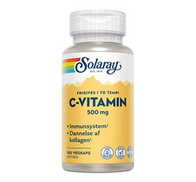 Solaray  -vitamin 500 Mg 100 Kapsler