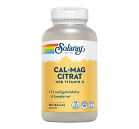 Solaray Cal-mag Citrat     -vitamin 270 Kaps