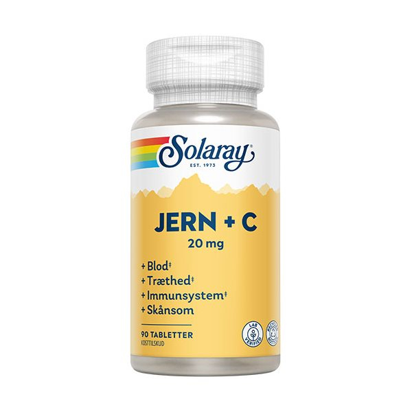 Solaray Jern 90 Tab