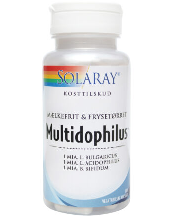 Solaray Multidophilus   Mælkefri 100 Kaps