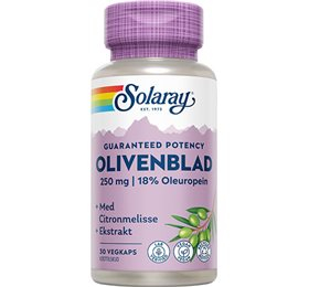 Solaray Olivenblad 30 Kaps