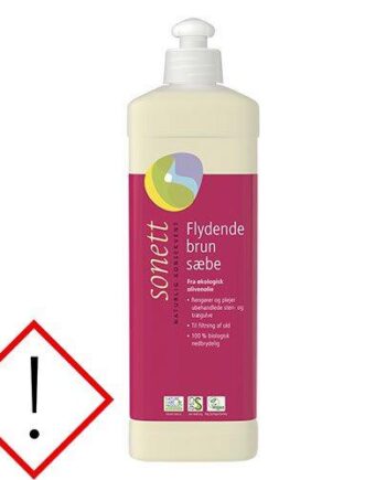 Sonett Brun Sæbe Flydende 500 Ml
