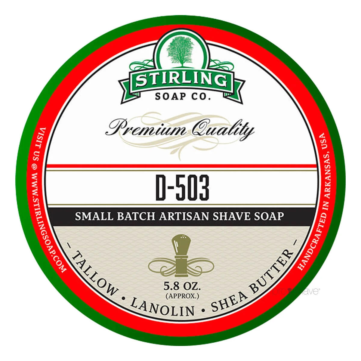 Stirling Soap Company Barbersæbe -503 170 Ml