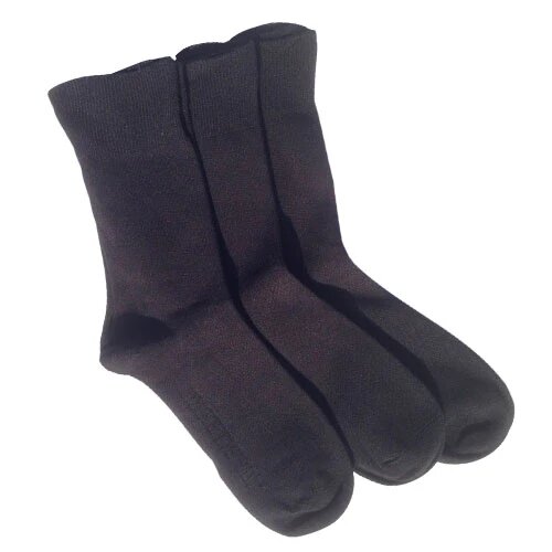 Strømper Par Sort Str 37-41 1pk