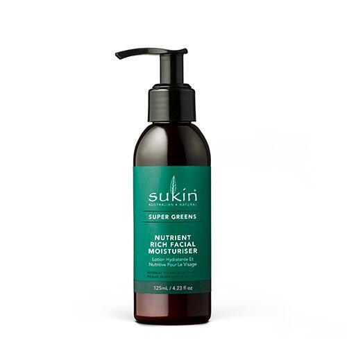 Sukin Facial Moisturiser Nutrient Rich Super Greens 125ml