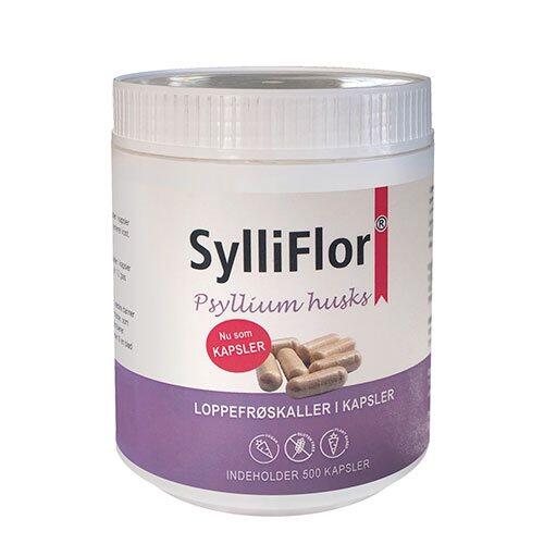 Sylliflor Psyllium Husks Loppefrøskaller 500kap