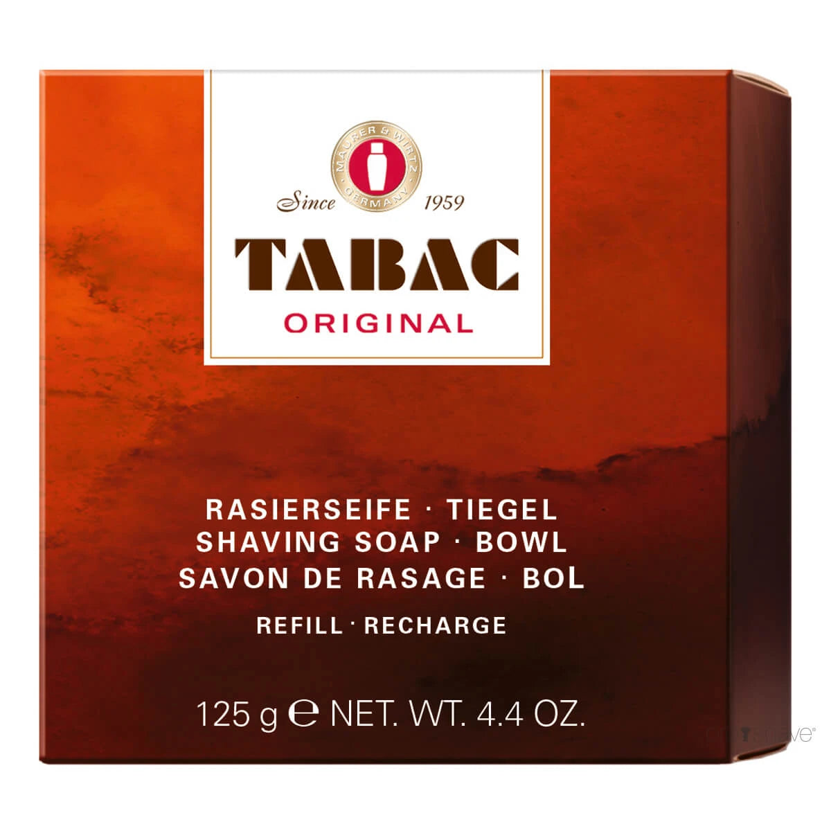Tabac Barbersæbe Refill Til Skål 125 Gr