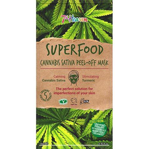 7th Heaven Ansigtsmaske Superfood Canabis Sativa 10ml