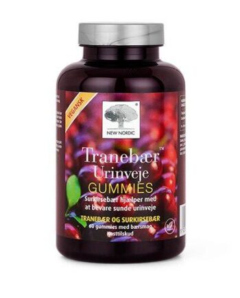 Tranebær Urinveje Gummies 60 Stk