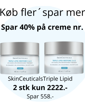 Triple Lipid Restore  : :  Duo Spar 40  På Creme Nr