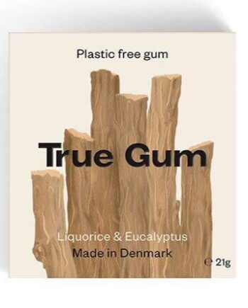 True Gum Tyggegummi Lakrids  Eucalyptus  20g
