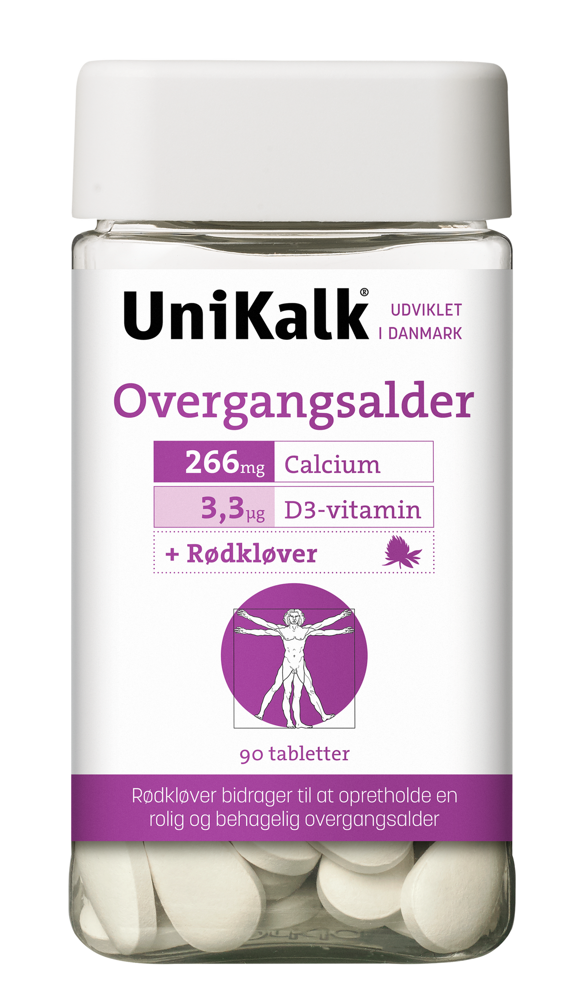 Unikalk Overgangsalder 90 Tabletter