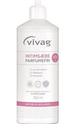 Vivag Intimsæbe Parfumefri  750ml