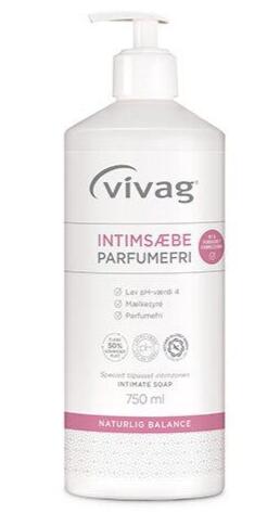 Vivag Intimsæbe Parfumefri 750ml