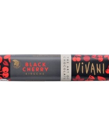 Vivani Mørk Kirsebær Bar økologisk 35 Gr