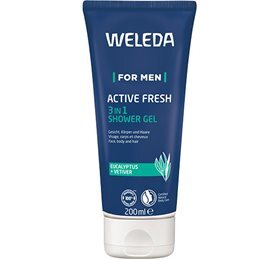 Weleda Active Fresh 3in1 Shower Gel For Men 200ml