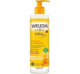 Weleda Calendula Shampoo Body Wash 400ml