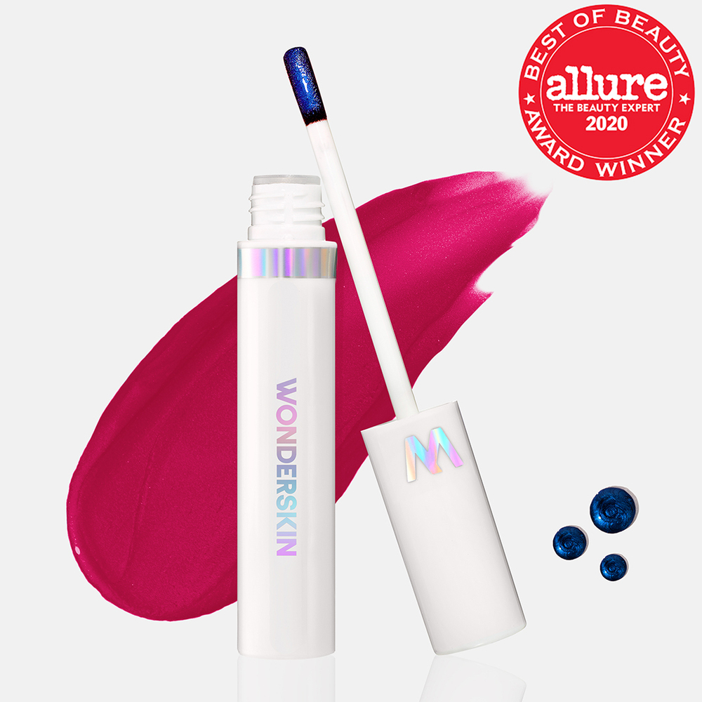 Wonderskin Wonder Blading Lip Stain Masque Quot Darling Quot Bright Plum 4ml
