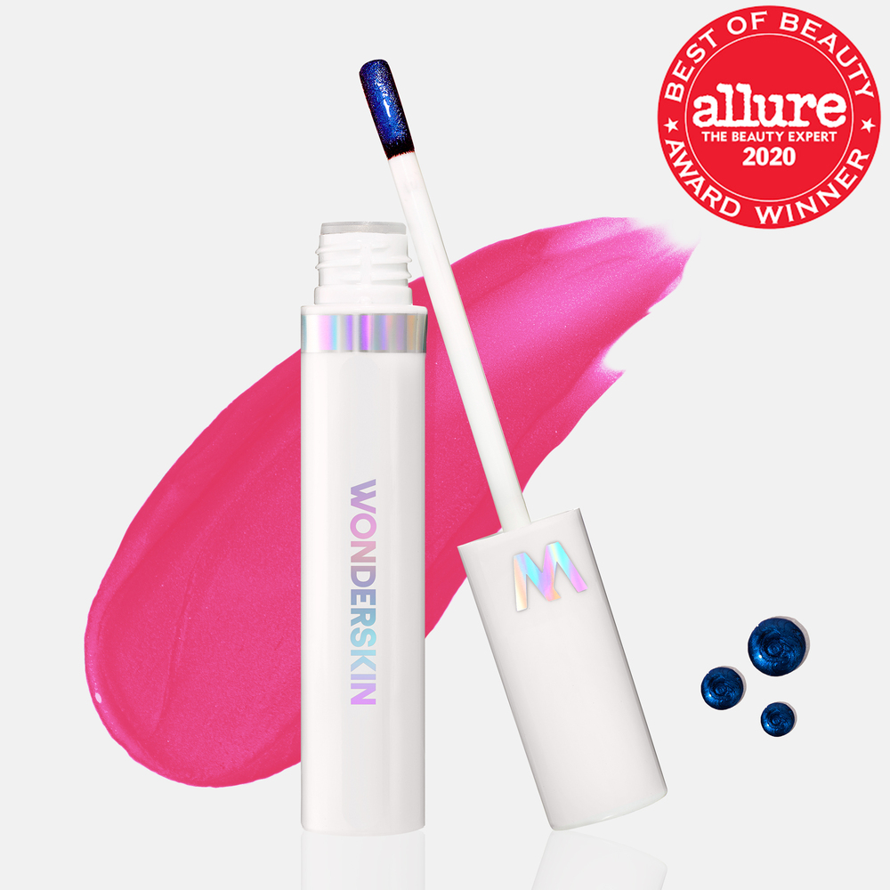 Wonderskin Wonder Blading Lip Stain Masque Quot Neon Rose Quot Bubblegum Pink 4ml