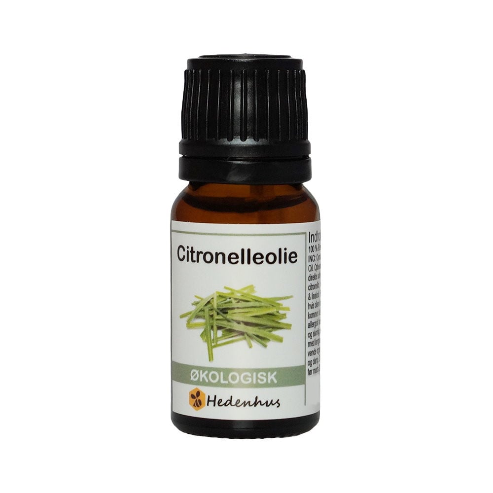 Citronelle Citronella Olie økologisk 10 Ml