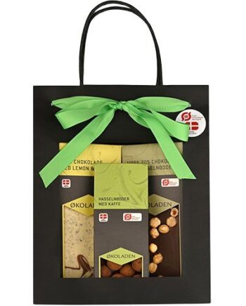 økoladen Gourmet Gavepose Limegrøn    240g