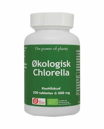 økologisk Chlorella 320 Tabletter