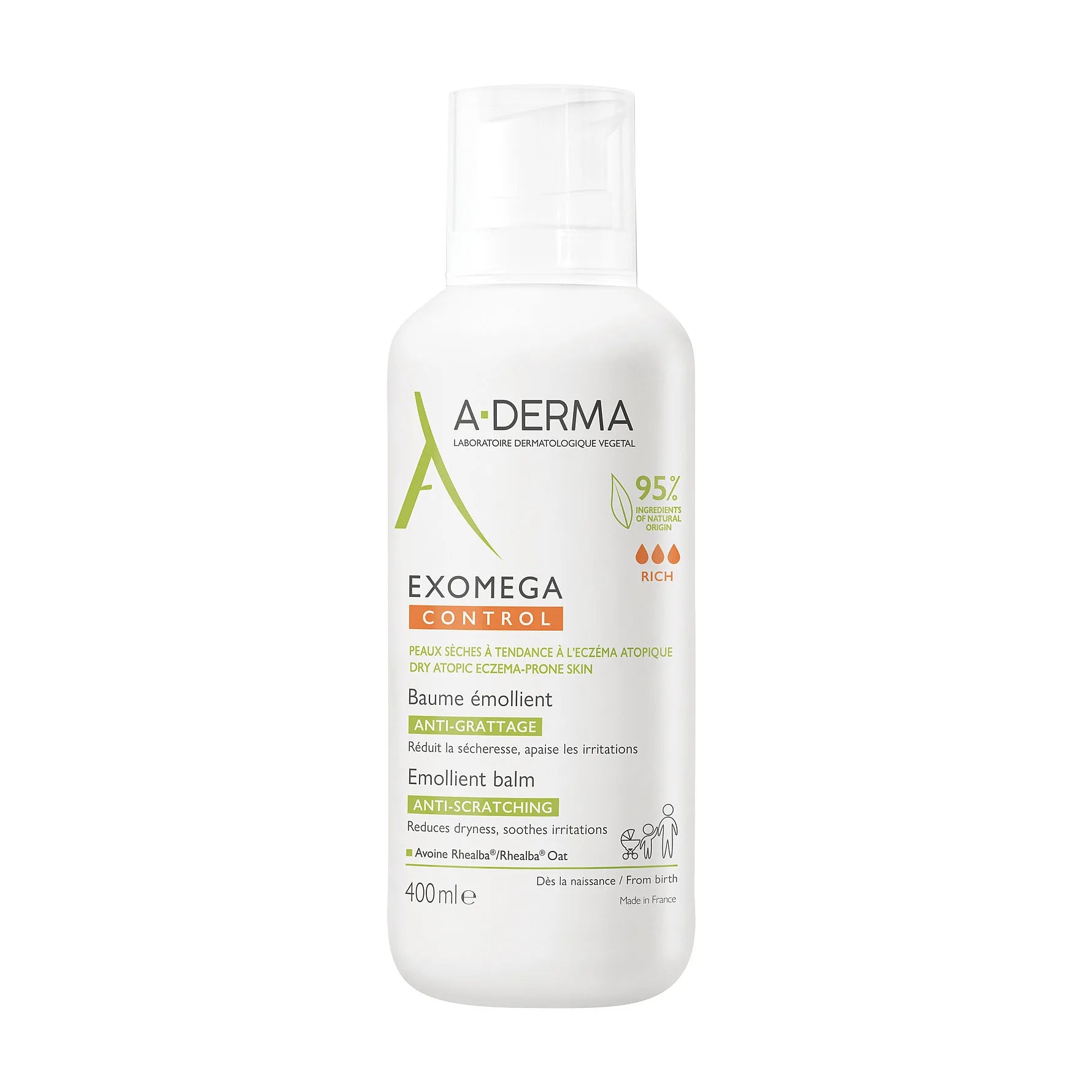 -derma Exomega Control Balm 400ml