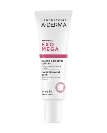 -derma Exomega Face Calming Eyelid Balm 15ml
