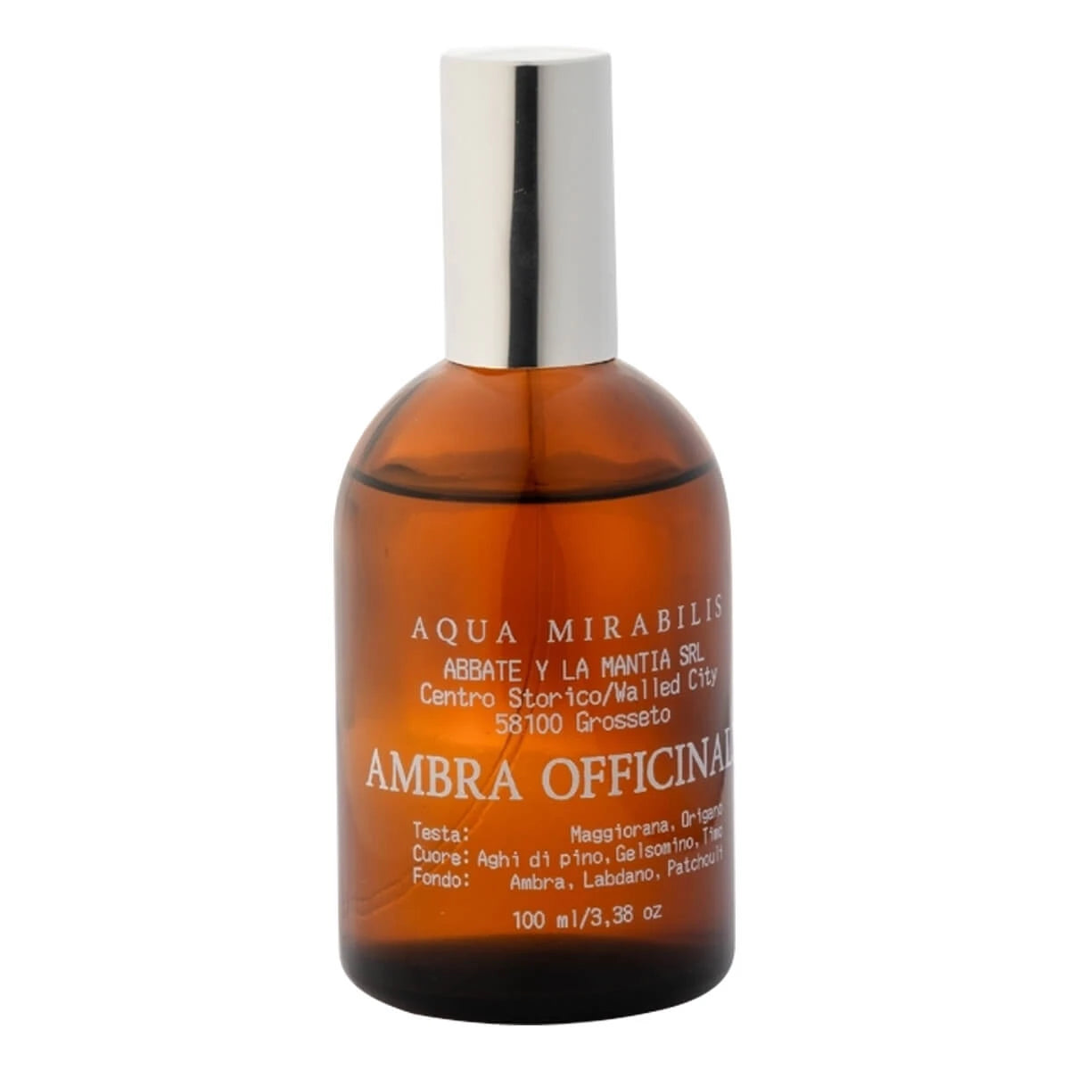 Abbate La Mantia Aqua Mirabilis Ambra Officinale 100 Ml