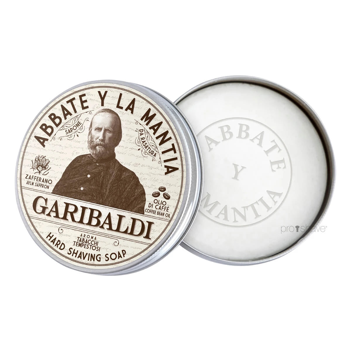 Abbate La Mantia Barbersæbe Garibaldi 80 Gr