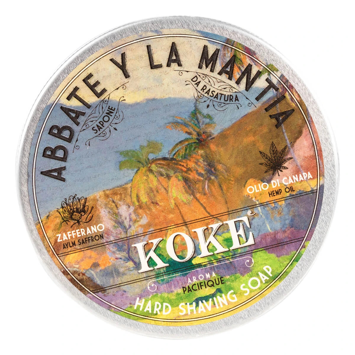 Abbate La Mantia Barbersæbe Koke 80 Gr