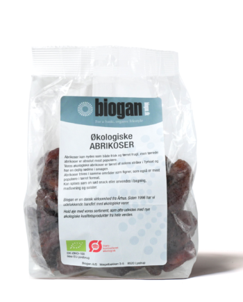 Abrikoser økologisk 400 Gram