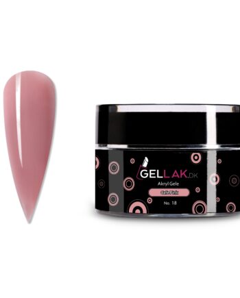 Akryl Gele Nude   Til Opbygning Af Negle   Café Pink No  18
