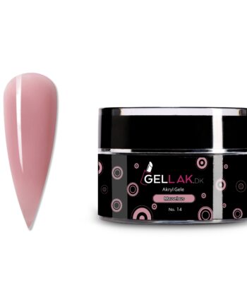 Akryl Gele Nude   Til Opbygning Af Negle   Mauvelous No  14