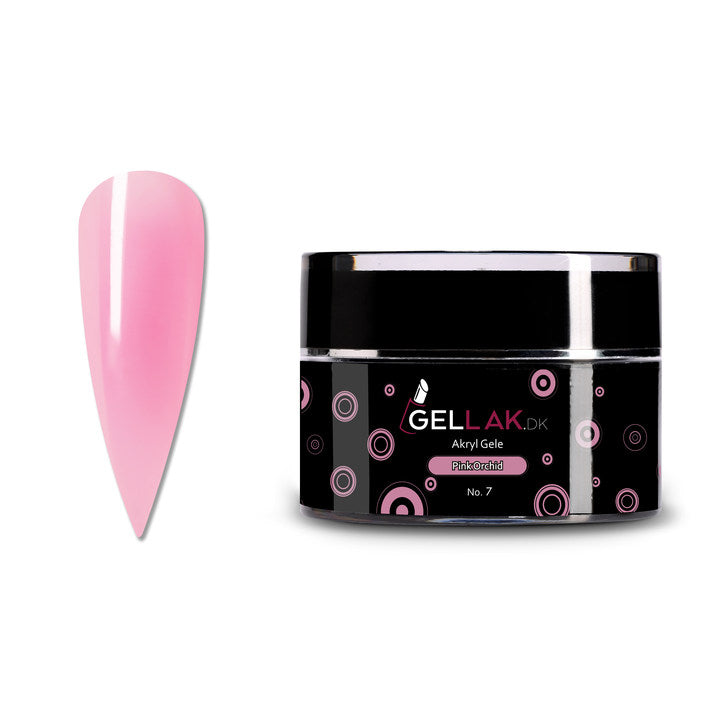 Akryl Gele Pink   Til Opbygning Af Negle   Pink Orchid No